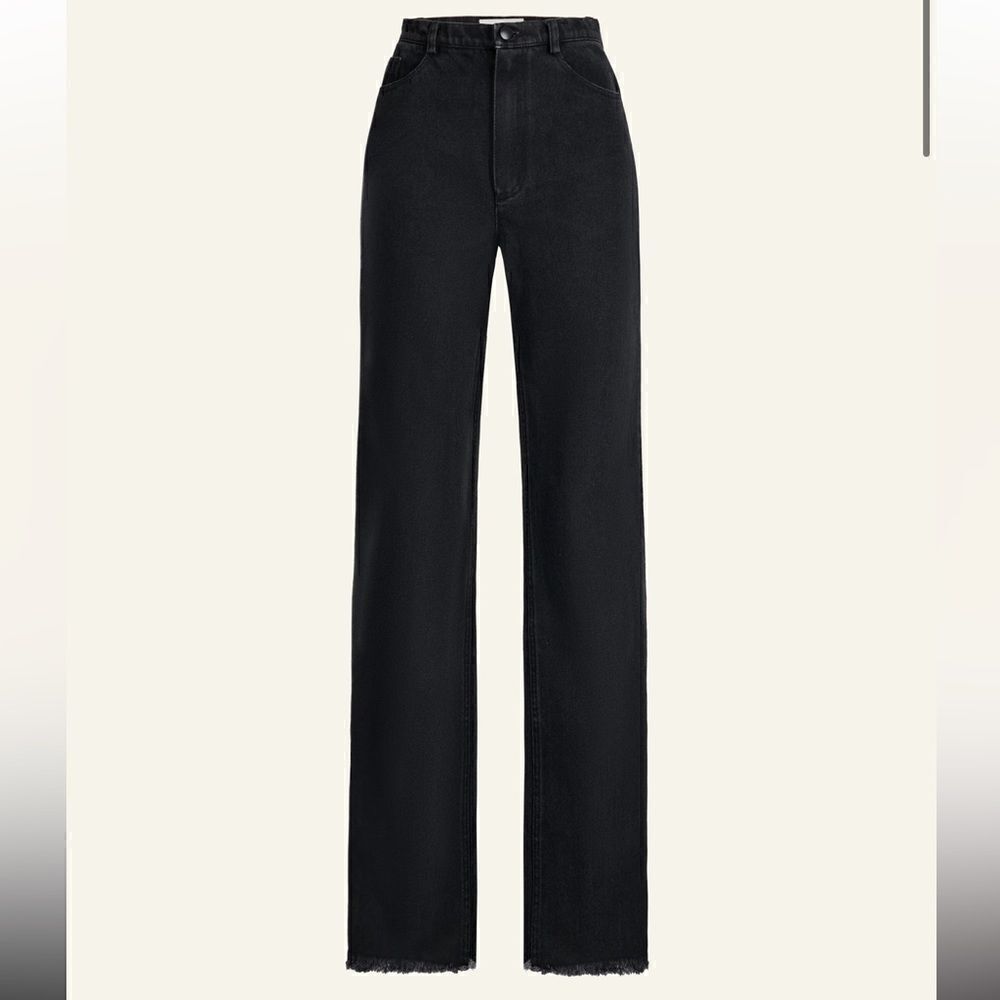 NEW CULTNAKED Denim Killa Trousers Noir Black Size XL - Picture 3 of 13